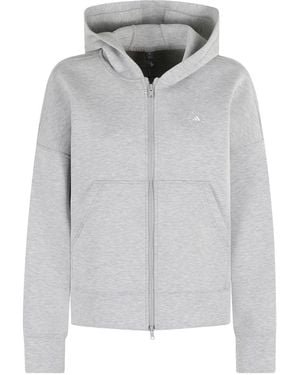 adidas By Stella McCartney Kapuzenjacke mit Reißverschluss - Grau