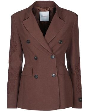 ERMANNO FIRENZE Blazer Doppiopetto - Brown