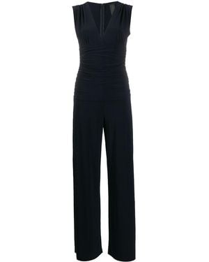 Norma Kamali Straight Jumpsuit - Blauw