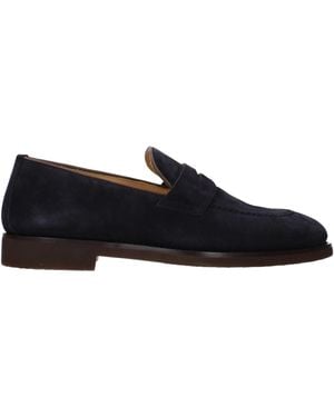 Brunello Cucinelli Suede Loafers - Blue