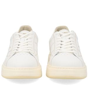 Woolrich Leather Low-Top Sneakers - Natural