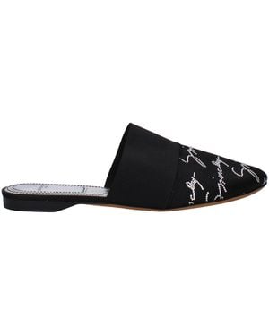 Givenchy Zapatillas Y Zuecos Bedford Mujers Negro satinado