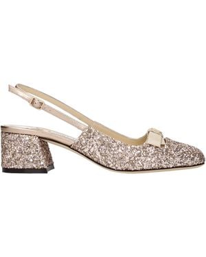 Jimmy Choo Sandali Arin Donna Glitter/Dancer She Is Also Known By Her Stage Name - Natural