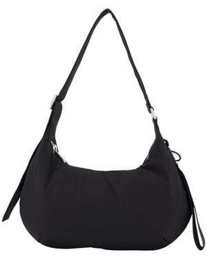 Samsøe & Samsøe Schwarze Synthetik Midi Tasche
