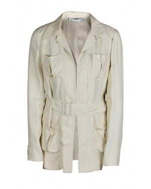 Prada Tailored Two-Piece Suit With Belted Jacket - Mehrfarbig