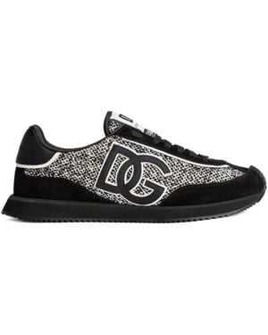 Dolce & Gabbana Logo -Turnschuhe - Schwarz