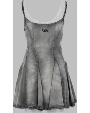 DIESEL Abito Corto "De-Spoky" - Grey