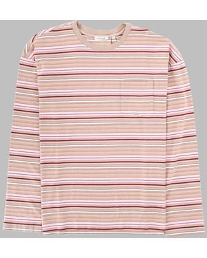 sunflower T Shirt A Manica Lunga - Pink