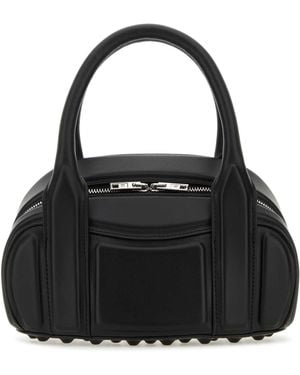 Alexander Wang Nappa Leather Roc Small Handbag - Black