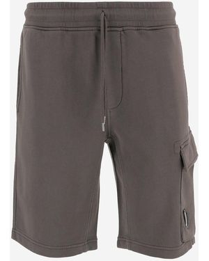 C.P. Company Pantalones cortos de algodón de - Gris