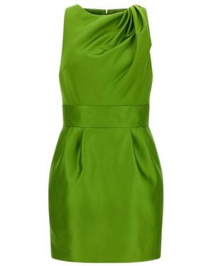 Elisabetta Franchi Short Dresses - Green