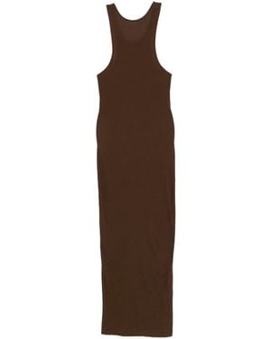 Entire studios Midi Muscle Tank - Brown