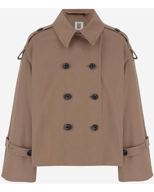 By Malene Birger Alisandra Short Trench Coat - Brown