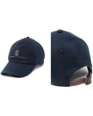Brunello Cucinelli Hoeden Blauw