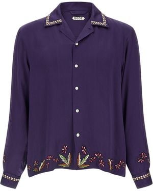 Bode 'dream Souvenir'-shirt - Paars