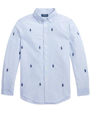 Polo Ralph Lauren Clbdppc Shirts Sporthemd - Blau