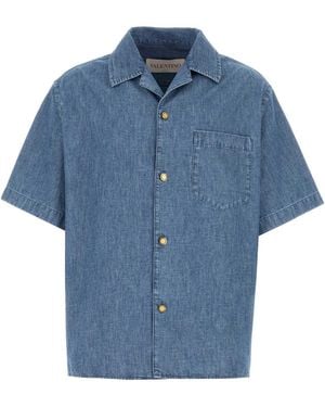 Valentino Garavani Denim Shirt - Blue
