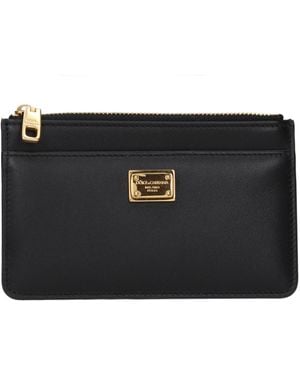 Dolce & Gabbana Leather Wallet - Black