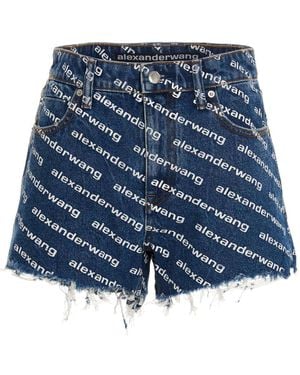 Alexander Wang 'Bite' Shorts - Blau
