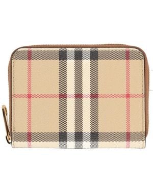 Burberry Elegant Mini Wallet For - Natural