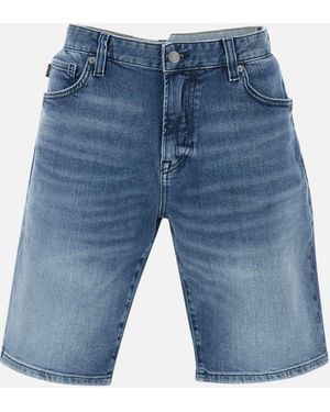 BOSS Bo Country Blue Denim Shorts - Blauw