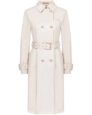 Herno Trench Coat - White