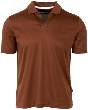 AT.P.CO T-shirts En Polo's Cacao - Bruin