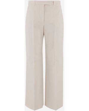 QL2 Donna Stretchkatoenen Broek - Naturel