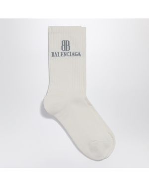 Balenciaga Nano Bb Socks - White