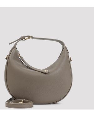 Celine Mini Teen Lulu Leather Shoulder Handbag - Grey