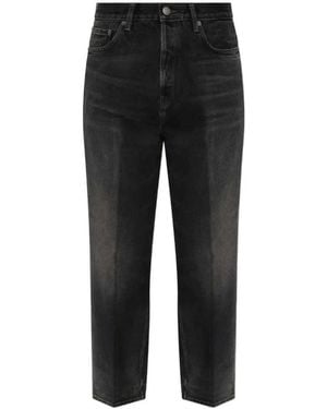 Haikure Betty Jeans With A Shaded Effect - Black