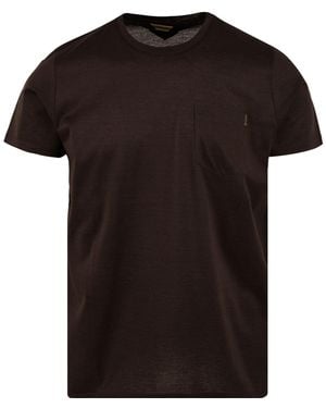 Moorer T -Shirts und Polos braun - Schwarz