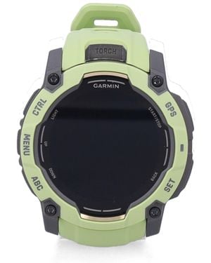Garmin Instinct 3 50Mm Amoled With Silicone Band Smartwatch - Blue
