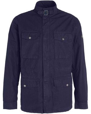 Barbour Giacca Tourer Chatfield Utility - Blauw