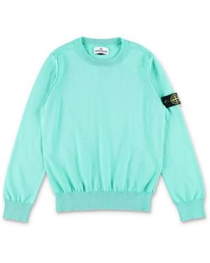 Stone Island Pullover Grün - Blau