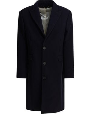 Golden Goose Single-Breasted Wool Coat - Black