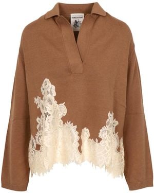 Semicouture T Shirts And Polos - Brown