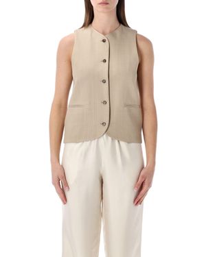 Loulou Jacken Beige - Natur