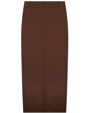 Jean Paul Gaultier Elegant Mini Skirt For - Brown