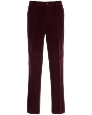 Fendi Regular Trousers - Red