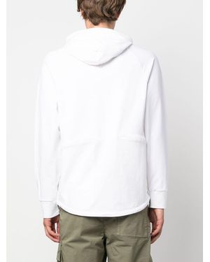 C.P. Company Hoodie Mit Logo-Patch - Blau