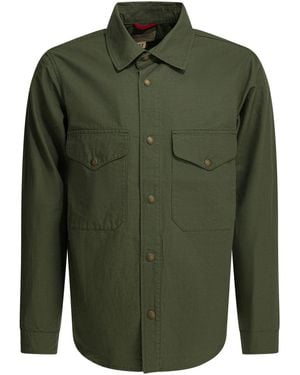 Manifattura Ceccarelli "Country" Overshirt-Jacke - Grün