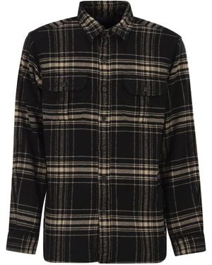 Polo Ralph Lauren Classic-Fit Flannel Tartan Shirt - Black