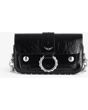 Zadig & Voltaire Kate Wallet Vintage Patent - Schwarz
