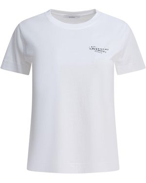 Givenchy "Fitted" Crew-Neck T-Shirt - White