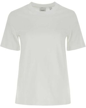 Burberry Cotton T-Shirt - White