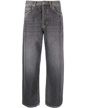 Golden Goose Straight-Leg Jeans With A Faded Effect - Grey