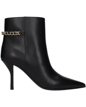 Gucci Ankle Boots Leather - Black