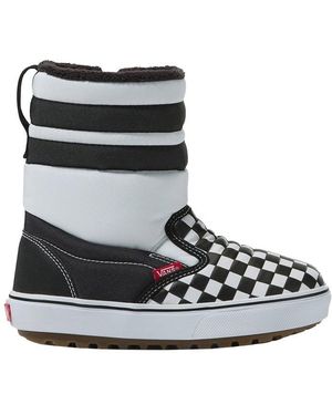Vans "Checkboard" Snow Boots - Black