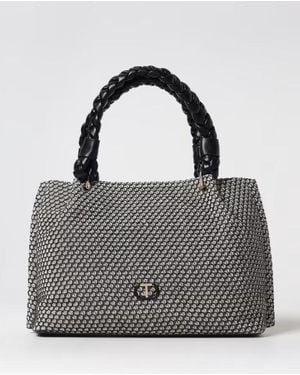 Twinset Twin Set Big Tote - Grey